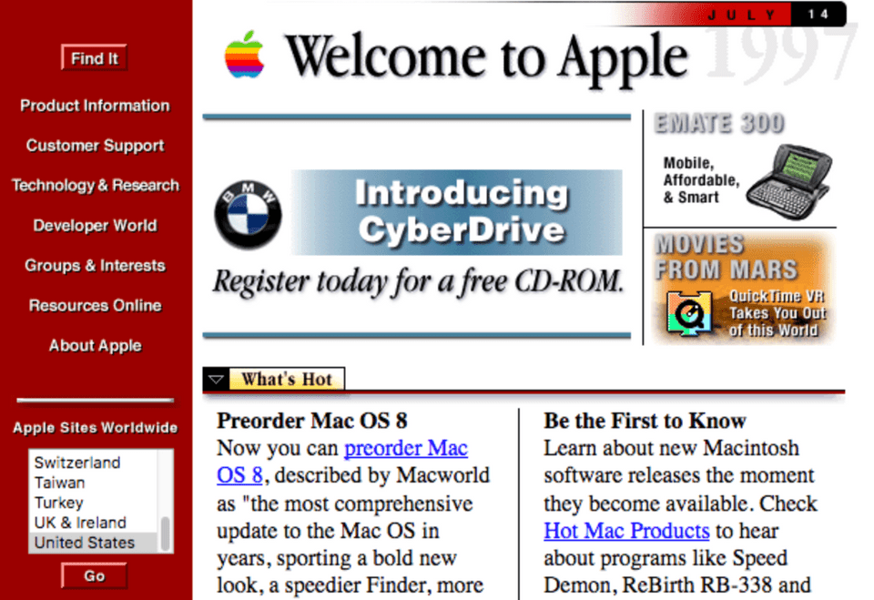 Apple 1997